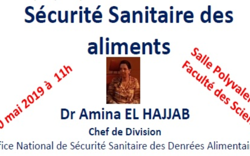 Sécurité Sanitaire des aliments