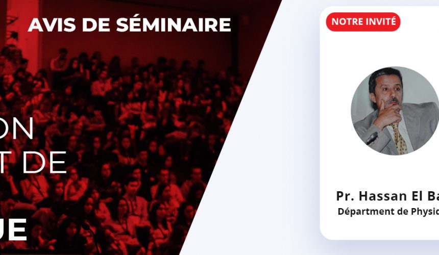Séminaire sur le montage et rédaction d’un projet de recherche scientifique