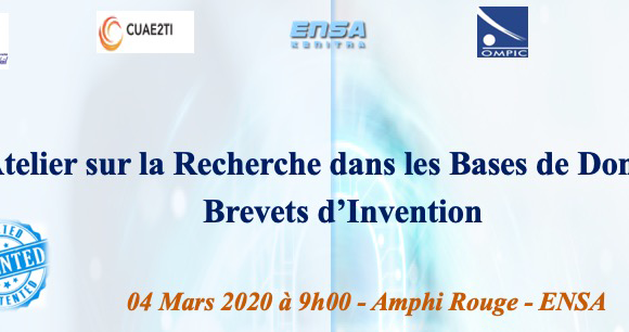 Atelier sur la Recherche dans les Bases de Données Brevets d’Invention