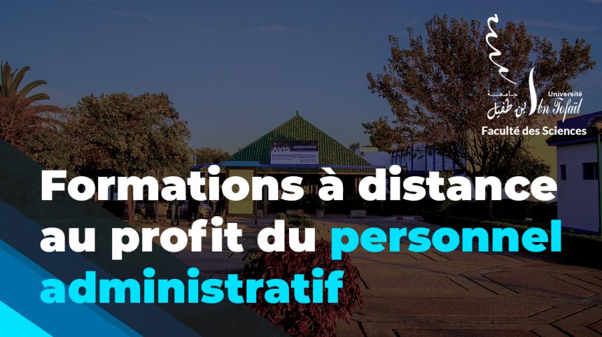 Formations à distance au profit du personnel administratif