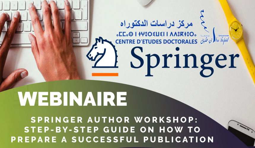 Webinaire  Springer Author Workshop