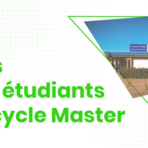 Avis aux étudiants du Cycle Master