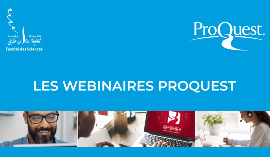 Les webinaires ProQuest