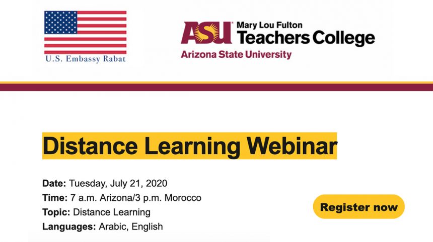 Distance Learning Webinar
