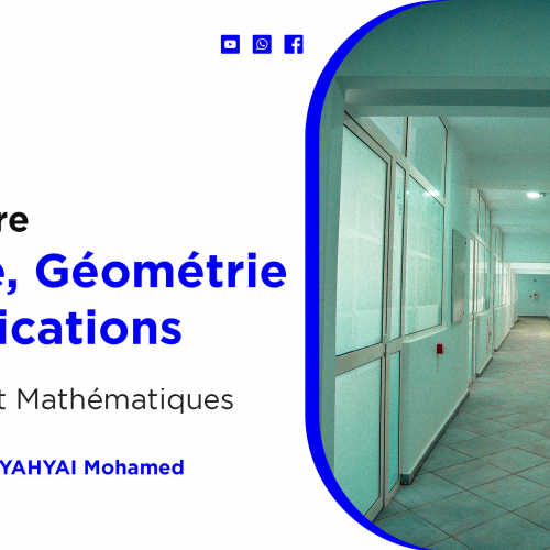 Analyse, Géométrie et Applications