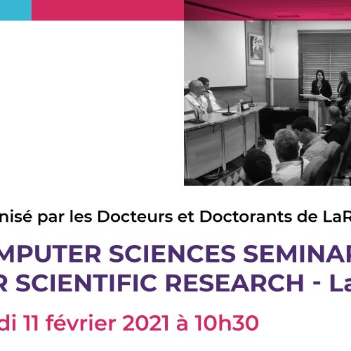 Computer Sciences Seminars for Scientific Research LaRI – C3SR