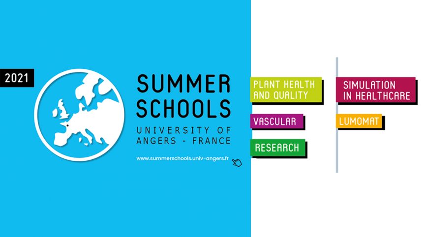Appel à participation à plusieurs Écoles d’Été Internationales (Summer Schools) à l’Université d’Angers – France