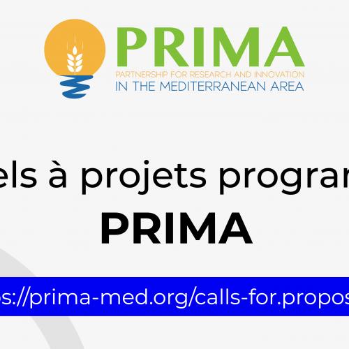 Appels à projets programme PRIMA
