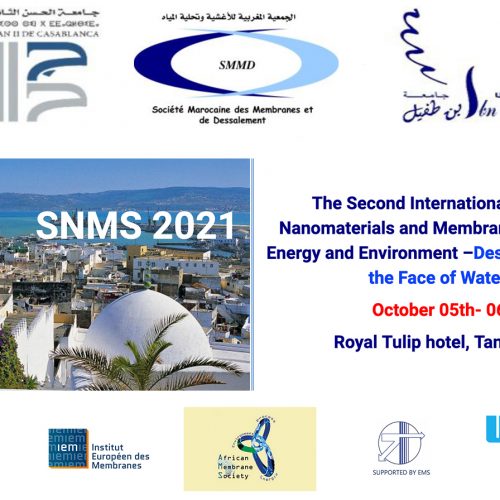 The Second International Symposium on Nanomaterials and Membrane Science for Water, Energy and Environment