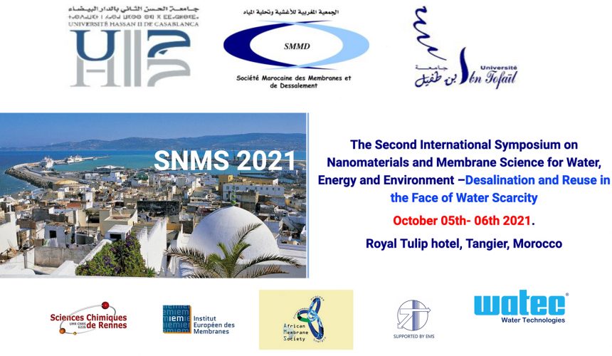 The Second International Symposium on Nanomaterials and Membrane Science for Water, Energy and Environment