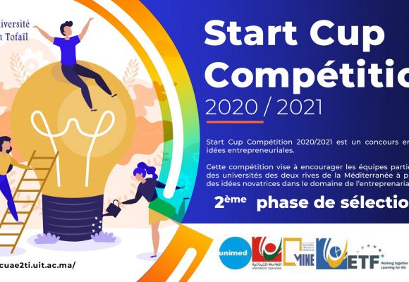 START CUP COMPETITION 2020-2021 – 2ème phase de sélection