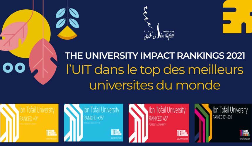 L’UIT DANS LE TOP DES MEILLEURS UNIVERSITES DU MONDE SELON LE CLASSEMENT « THE UNIVERSITY IMPACT RANKINGS 2021 »