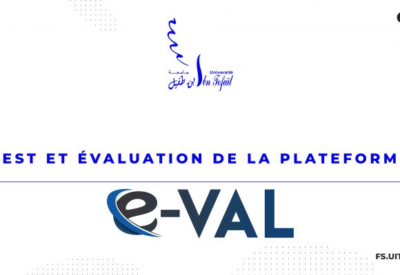 Test et évaluation de la plateforme : e-VAL