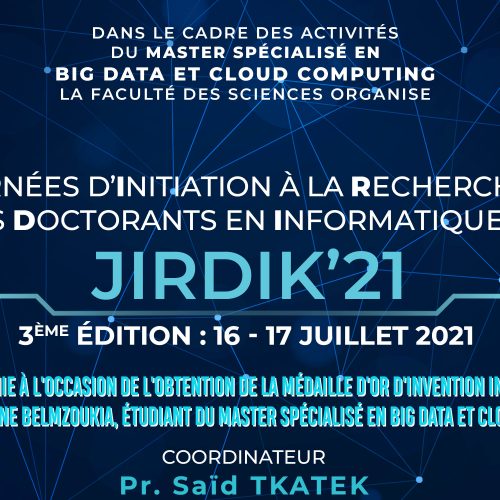 3ème édition : Les Journées d’Initiation à la Recherche pour Les futurs Doctorants en Informatique