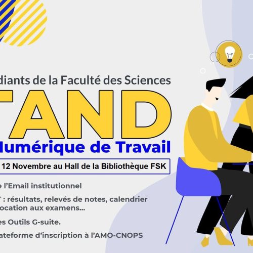 Stand Espace Numérique de Travail du 08 au 12 Novembre 2021