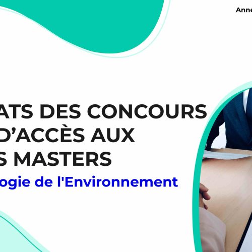 liste des candidats sélectionnés pour passer l’Entretien oral du Master Biologie de l’Environnement