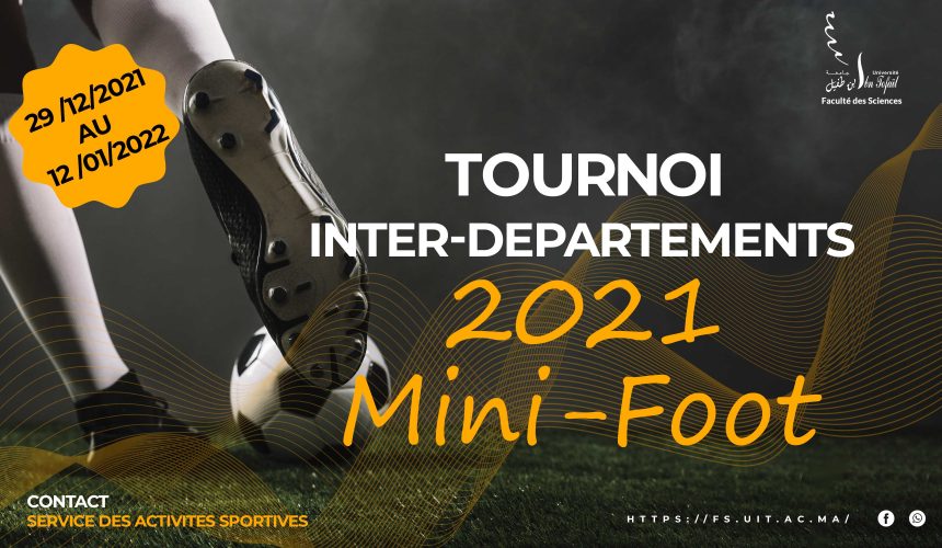 Tournoi inter-départements MINI-FOOT 2021