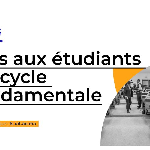 Avis aux étudiants du cycle fondamentale