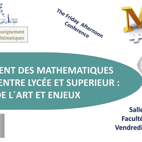 Conférence sur l’Enseignement des mathématiques au Maroc