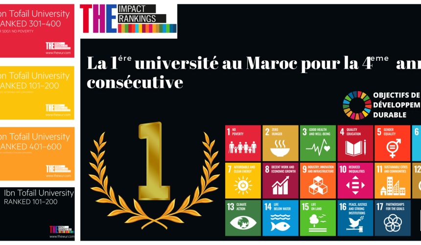 L’Université Ibn Tofaïl se distingue dans le prestigieux classement Times Higher Education 2022