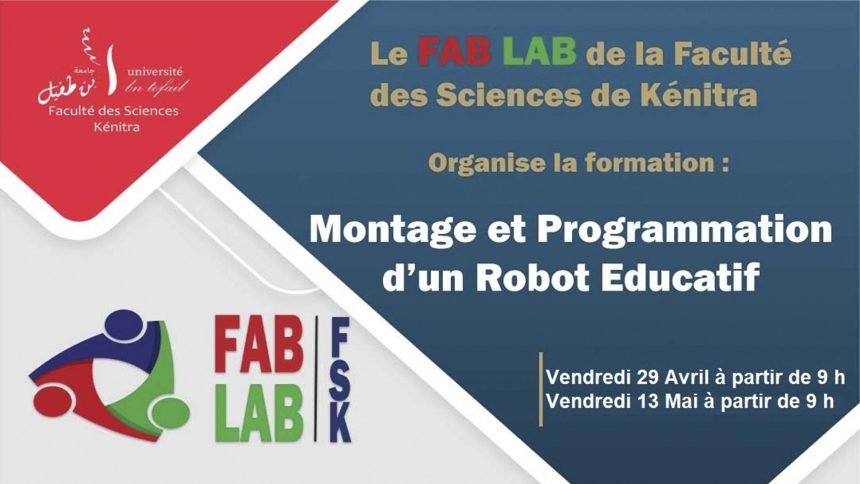 FABLAB-FSK : Formation : Montage et Programmation d’un Robot Educatif
