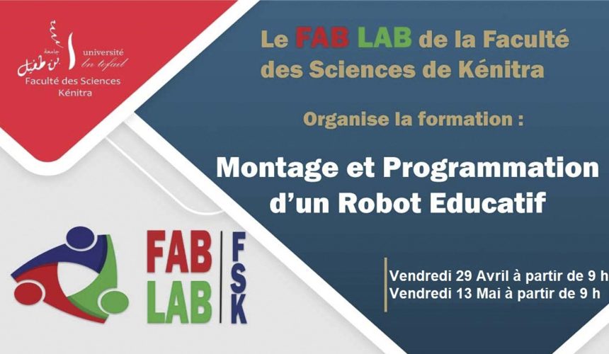 FABLAB-FSK : Formation : Montage et Programmation d’un Robot Educatif