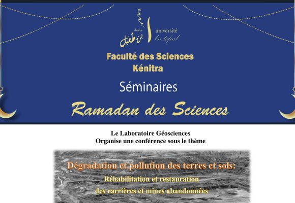 Conférence: Dégradation et pollution des terres et sols Réhabilitation et restauration des carrières et mines abandonnées