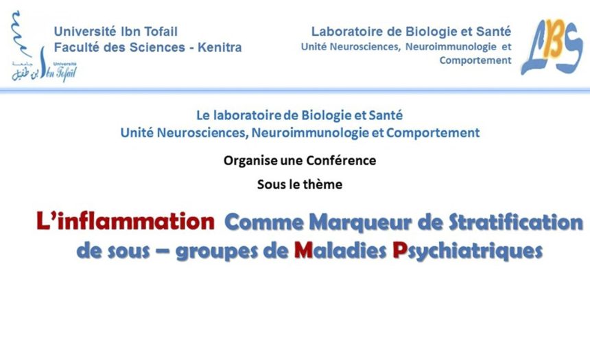 Conférence : L’inflammation Comme Marqueur de Stratification de sous-groupes de Maladies Psychiatriques