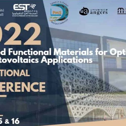 Conférence internationale : Advanced Functional Materials for Optics, Lasers and Photovoltaics Applications