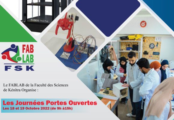 Journées Portes Ouvertes du FABLAB de la Faculté des Sciences de Kénitra