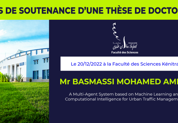 Avis de soutenance d’une thèse de doctorat (Mr BASMASSI MOHAMED AMINE)