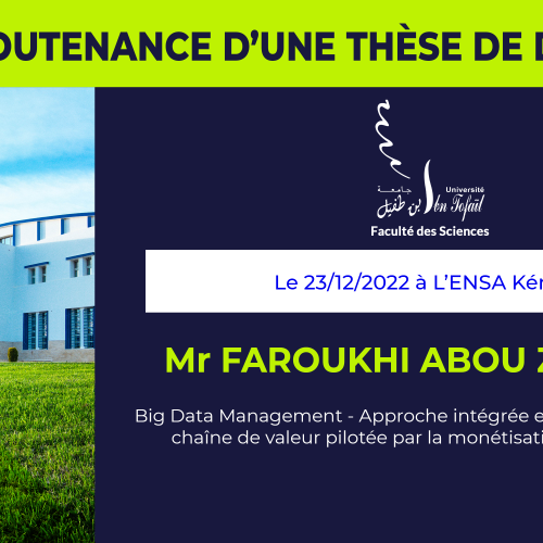Avis de soutenance d’une thèse de doctorat (Mr FAROUKHI ABOU ZAKARIA)