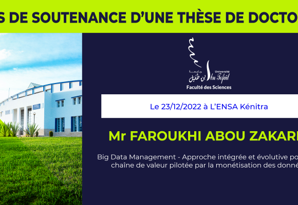 Avis de soutenance d’une thèse de doctorat (Mr FAROUKHI ABOU ZAKARIA)