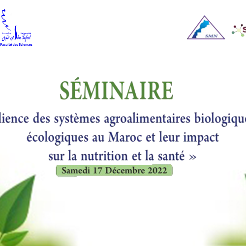 La résilience des systèmes agroalimentaires biologiques et agro écologiques au Maroc et leur impact sur la nutrition et la santé