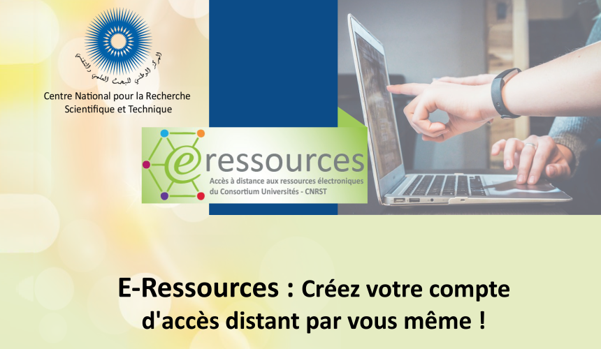 Accès à distance aux E-Ressources scientifiques du CNRST