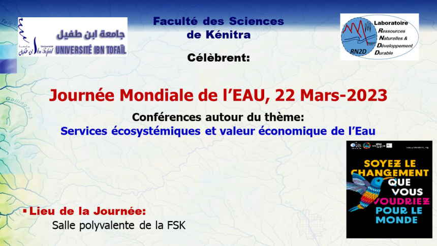 Célébration de la Journée Mondiale de l’EAU