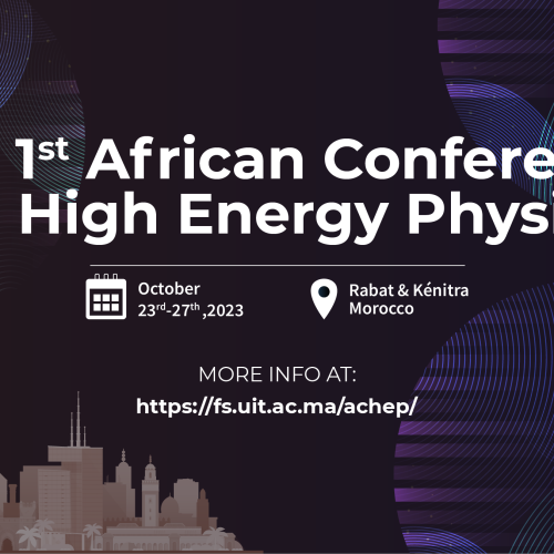The first African Conference on High Energy Physics (2023)