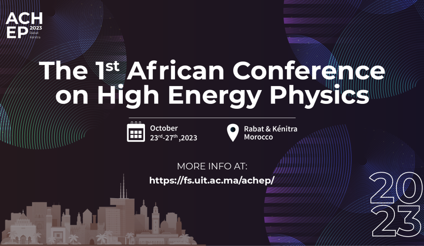 The first African Conference on High Energy Physics (2023)