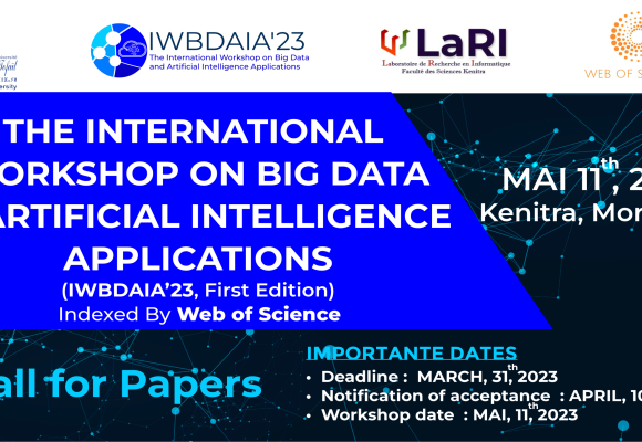 The International Workshop on Big Data & Artificial Intelligence Applications – IWBDAIA23