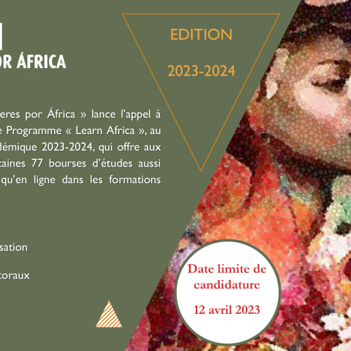 Appel à candidatures pour le Programme «Learn Africa» de la Fondation «Mujeres por África» Edition 2023-2024