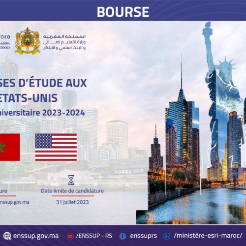 Bourses d’étude aux Etats-Unis au titre de l’année universitaire 2023-2024