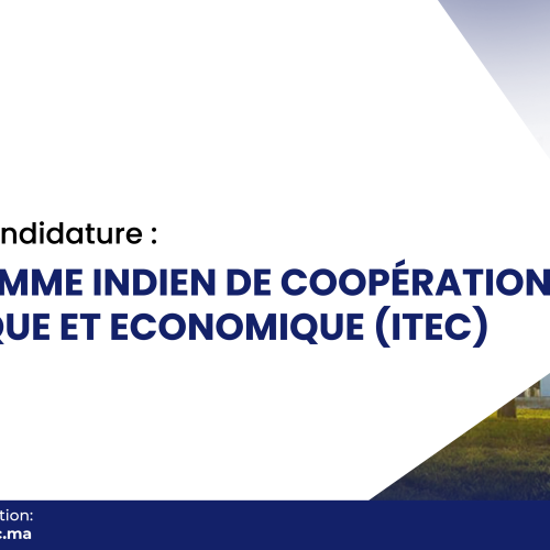 Appel à candidature – Programme Indien de Coopération Technique et Economique (ITEC)