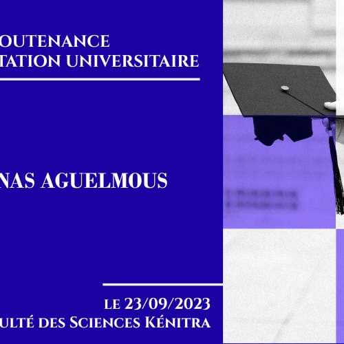 Avis de soutenance d’Habilitation Universitaire (Mr ANAS AGUELMOUS)