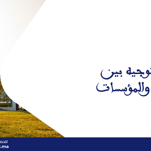 إعادة التوجيه بين المسالك والمؤسسات