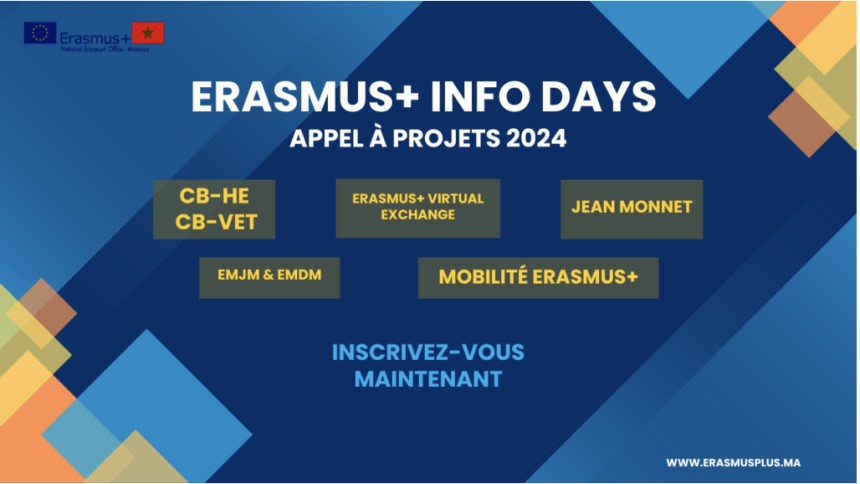 Sessions d’information sur le Programme Erasmus+
