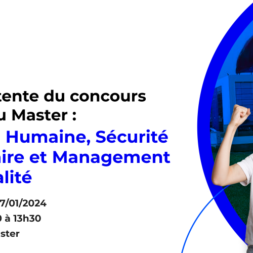 Liste d’attente du Master Nutrition Humaine, Sécurité Alimentaire et Management de la Qualité