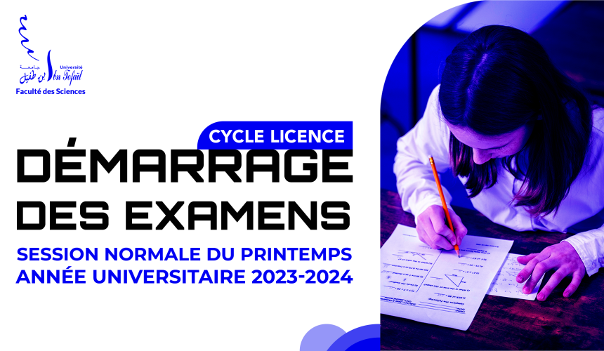 Démarrage des examens de la session normale du printemps de l’année universitaire 2023-2024