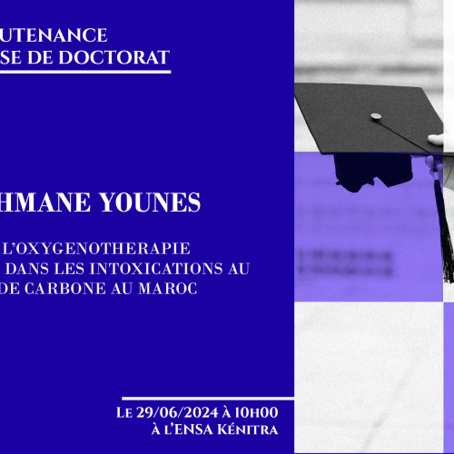 Avis de soutenance d’une thèse de doctorat (Mr OUAHMANE YOUNES)