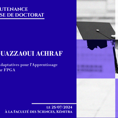 Avis de soutenance d’une thèse de doctorat (Mr EL BOUAZZAOUI ACHRAF)