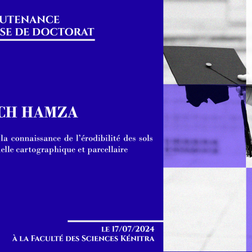 Avis de soutenance d’une thèse de doctorat (Mr IAAICH HAMZA)